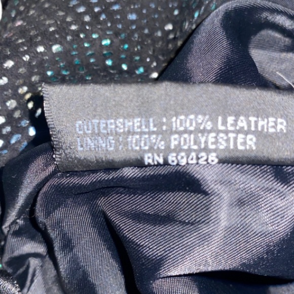 VINTAGE Maxima Wilson's Leather Disco Retro Snake Skin Flare Leather Pants Sz 6 - Picture 10 of 12